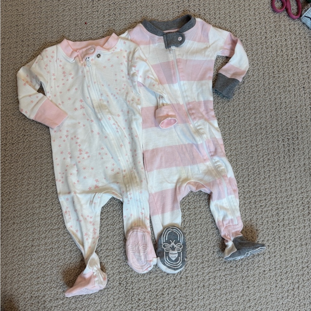Burt’s Bee Organic Cotton Onesies